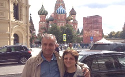 Halit Sen ve Mesude Sen in Moscow - Sept. 1, 2015